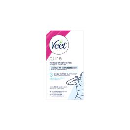 Veet Pure Kaltwachsstreifen Bikini Achseln Sensible Haut Gesund