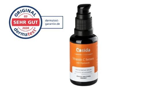 Casida Vitamin C Serum mit Hyaluron gesund-gekauft.ch