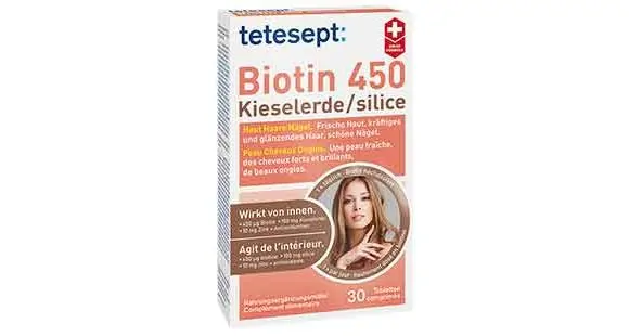 Tetesept Biotin 450 Kieselerde Gesund Gekauft Ch