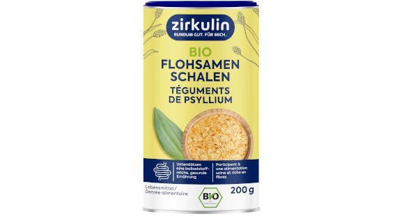 zirkulin BIO Flohsamenschalen 200g