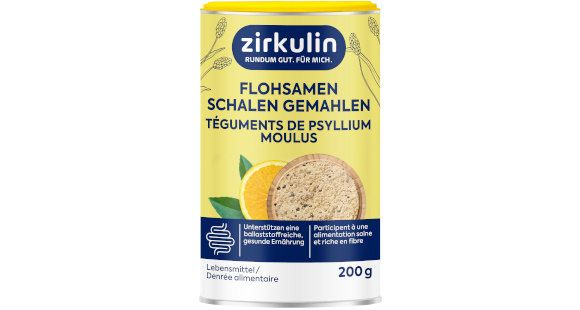 zirkulin Flohsamenschalen gemahlen 200g