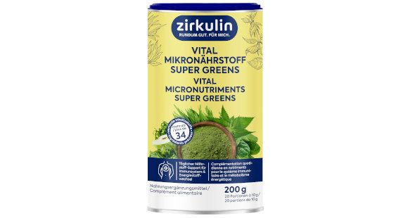 zirkulin Vital Mikronährstoff Super Greens 200g