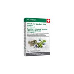 Dr. Dünner Eibisch und Isländisch Moos Pastillen