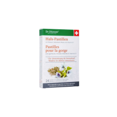 Dr. Dünner Hals-Pastillen mit Eibisch, Isländisch Moos und Vitamin C