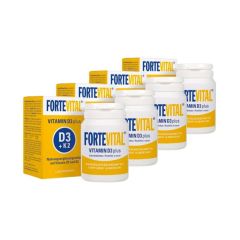 Fortevital Vitamin D3 plus Lutschtabletten, Familienpackung