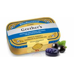 Grether's Pastilles Blackcurrant zuckerhaltig