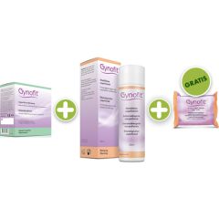Set Gynofit Vaginalpflege unparfümiert inkl. Intimpflegetücher