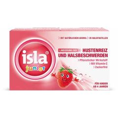 Isla Junior Erdbeere Lutschpastillen