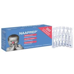 NAAPREP Nasentropfen DUO (2 x 20 Fläschchen à 5 ml)