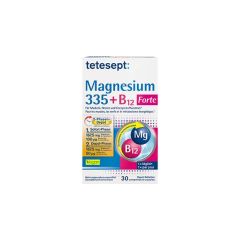 tetesept Magnesium 335 + B12 forte 2-Phasen-Depot