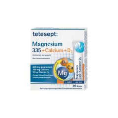 tetesept Magnesium 335 Calcium + D3 Sticks