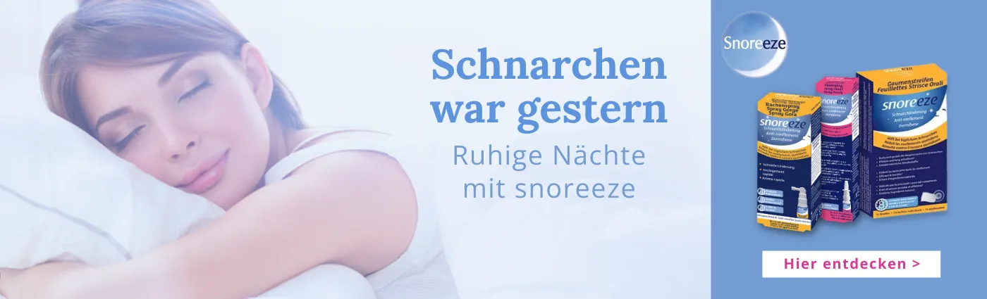 snoreeze Anti-Schnarch Produkte