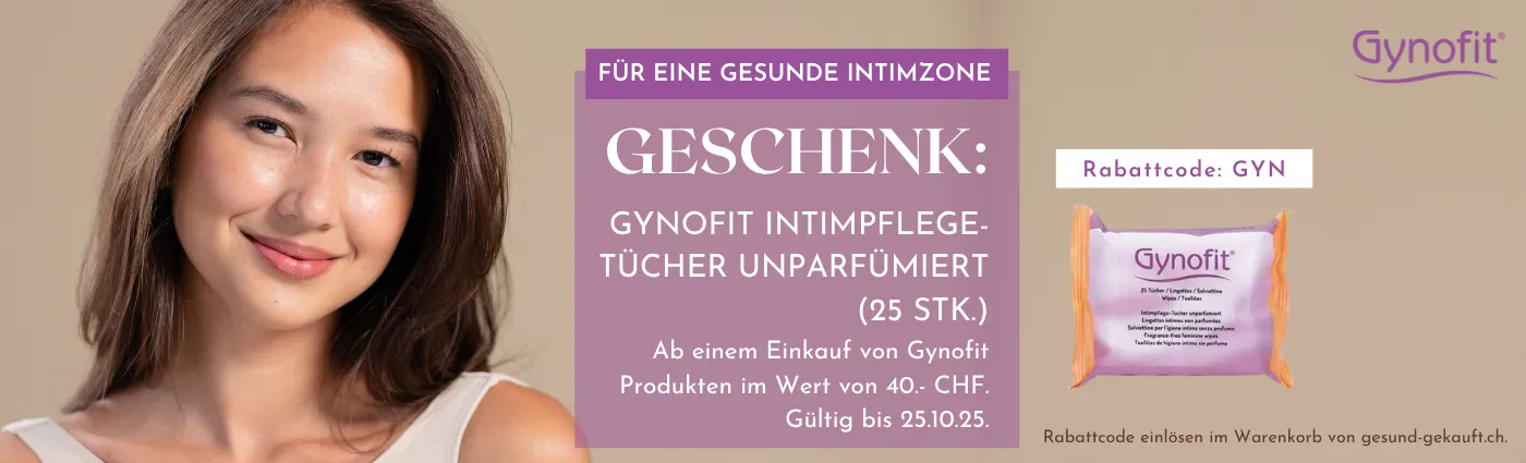 Gynofit Feuchttücher gratis