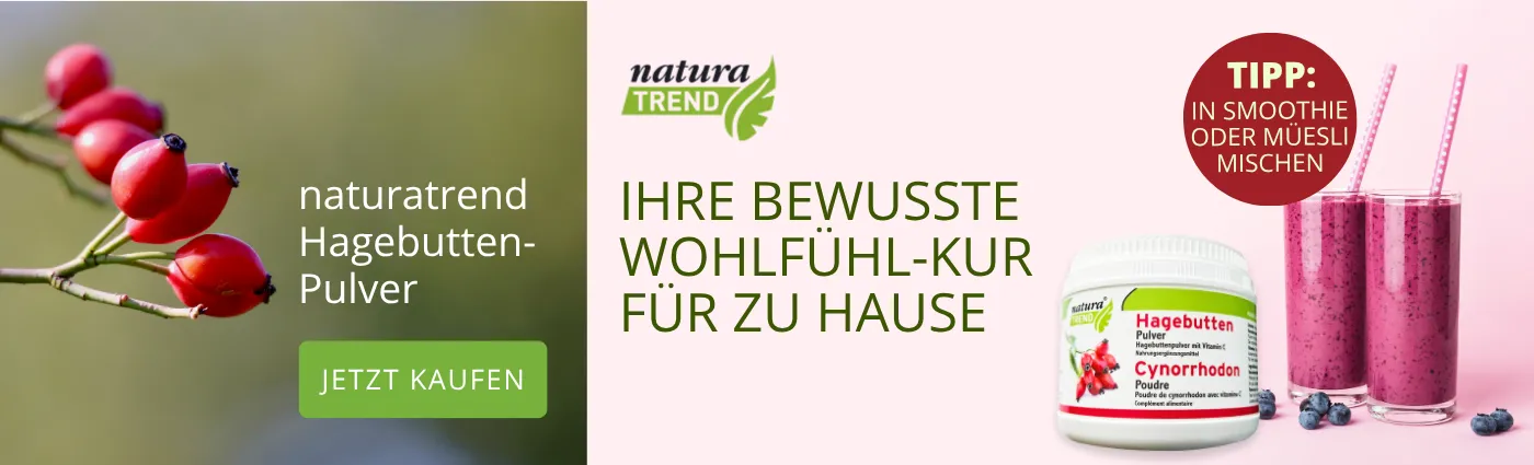 naturatrend Hagebutten-Pulver Kur - Juni 2026
