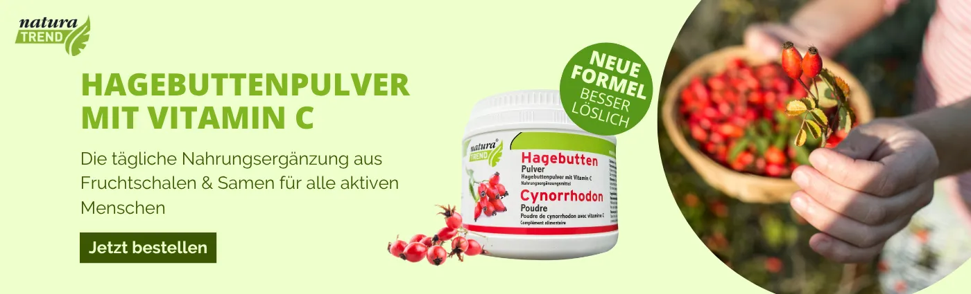 naturatrend Hagebutten Pulver Neu