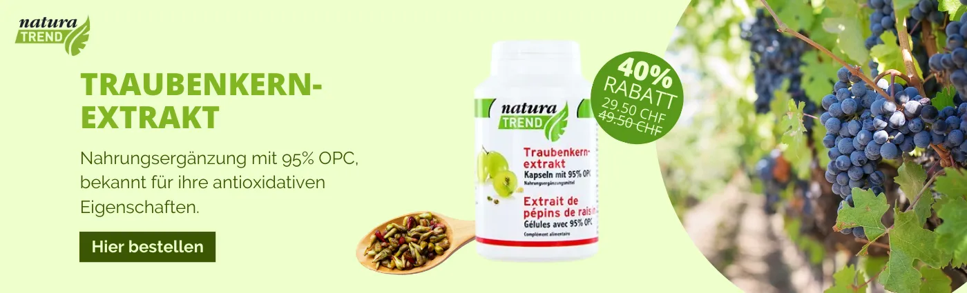 naturatrend Traubenkernextrakt Kapseln mit 95% OPC