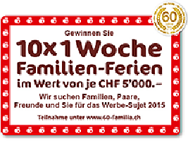 Familien-Ferien zu gewinnen